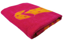 Load image into Gallery viewer, Beach Towel Flip Flops Pink Orange Yellow Blue
