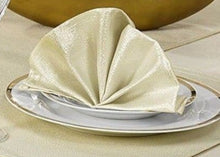 Load image into Gallery viewer, Glitter Cream / Gold - Table Cloth Range