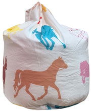 Load image into Gallery viewer, Horses White - Bean Bag Equestrian Pony Silhouettes