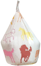 Load image into Gallery viewer, Horses White - Bean Bag Equestrian Pony Silhouettes