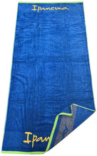 Load image into Gallery viewer, Beach Towel Ipanema Blue Yellow