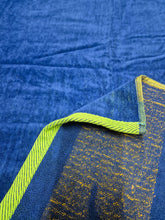 Load image into Gallery viewer, Beach Towel Ipanema Blue Yellow