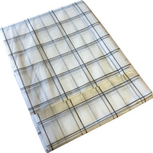 Load image into Gallery viewer, Shower Curtain Set - PEVA Check Grey Black