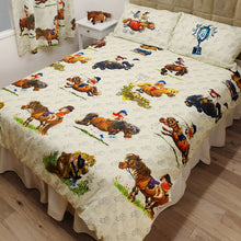 Load image into Gallery viewer, Thelwell 'Antics' - Duvet Cover Set Cartoon Pony Horse