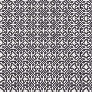 PVC Geo Star Slate - Wipe Clean Table Cloth Geometric Tile Charcoal Grey