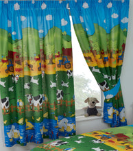 Load image into Gallery viewer, Farmyard Friends - Curtain Pair