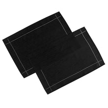 Load image into Gallery viewer, Linen Look Black - Slubbed Table Cloth Range