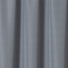 Load image into Gallery viewer, Linen Look Grey - Voile Panel Textured Slubbed Effect Charcoal Slate
