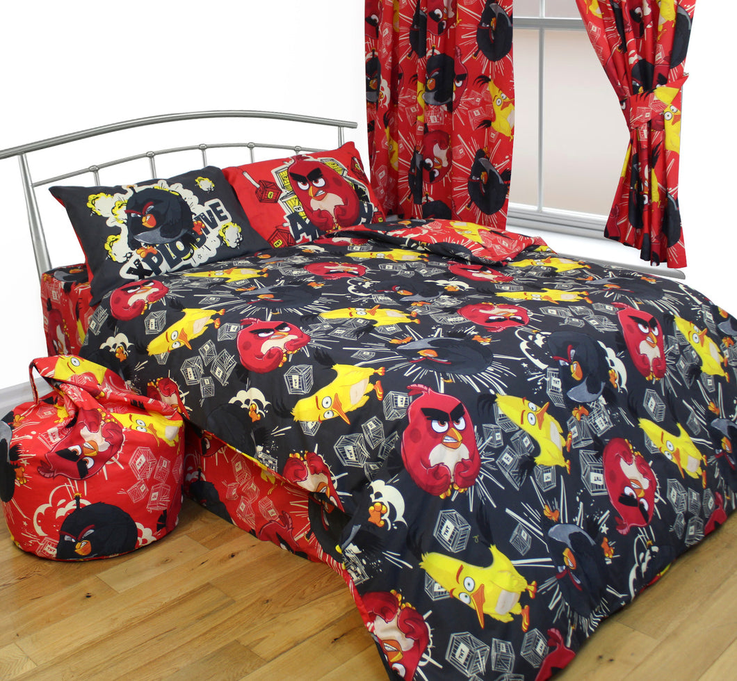 Angry Birds 'TNT' - Duvet Cover Set Red Bomb Chuck