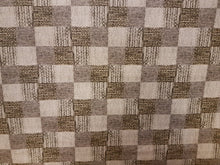 Load image into Gallery viewer, PVC Basket Weave Brown - Wipe Clean Table Cloth Textile Effect