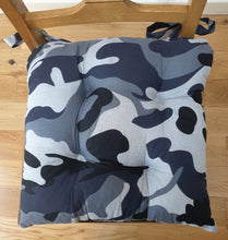 Load image into Gallery viewer, Camo Black - Table Cloth Range Army Camouflage Grey Charcoal
