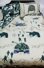 Load image into Gallery viewer, Commando - Duvet Cover Set Desert Elite Force Army Beige Green