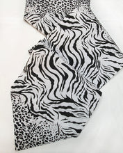 Load image into Gallery viewer, Kalahari - Table Cloth Range Animal Leopard Tiger Print Black White
