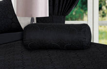 Load image into Gallery viewer, Marrakesh Black - Neck Roll Jacquard Decorative Scatter Accessory
