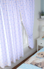 Load image into Gallery viewer, Rachael Hale 'Luke & Leia' - 66x72" Curtains Polka Dot Blue White