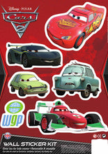 Load image into Gallery viewer, Wall Stickers Disney Cars - Pack Of 3 Decorative Decals Lightning McQueen
