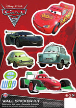 Load image into Gallery viewer, Wall Stickers Disney Cars - Pack Of 3 Decorative Decals Lightning McQueen