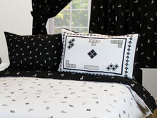 Load image into Gallery viewer, Tetris 'Monochrome' - Duvet Cover Set Black Grey White