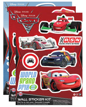 Load image into Gallery viewer, Wall Stickers Disney Cars - Pack Of 3 Decorative Decals Lightning McQueen
