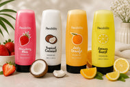 Possibility Shower Gel - Pack of 4 Strawberry, Coconut, Orange, Lemon