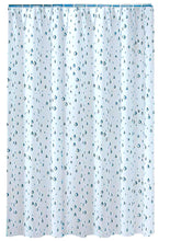 Load image into Gallery viewer, Shower Curtain Set - PEVA Raindrops Blue
