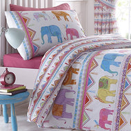 Carnival Elephants - King Size Duvet Cover Set