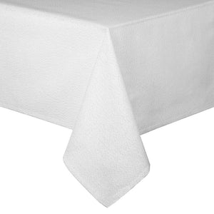 Glitter White / Silver - Table Cloth Range
