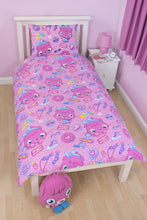Load image into Gallery viewer, Moshi Monsters Vogue - Single Bed Duvet Cover Set, Reversible Poppet Pink
