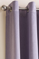 Sateen Mauve - Eyelet Woven Blackout Curtains Lilac
