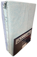 Single Bed Flannelette Sheet Set - Printed Speckle Blue