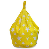 Stars Yellow White - Bean Bag
