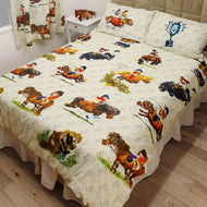 Thelwell 'Antics' - Duvet Cover Set Cartoon Pony Horse