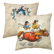 Load image into Gallery viewer, Thelwell &#39;Antics&#39; - Cushion Covers Cartoon Pony Horse
