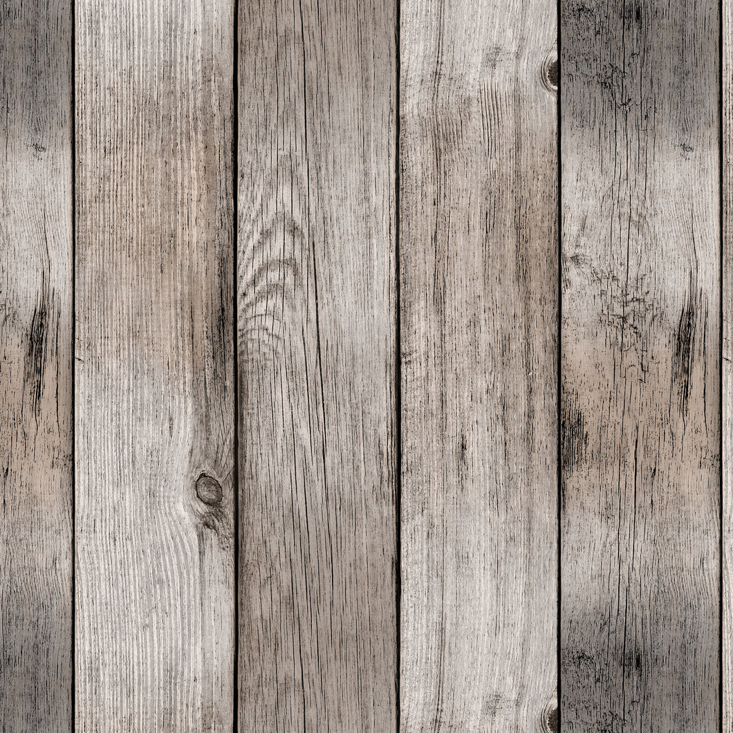 PVC Wood Natural - Wipe Clean Table Cloth Wooden Plank Floorboard Brown Print