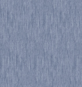 PVC Slubbed Blue - Wipe Clean Table Cloth Textured Print