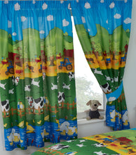 Load image into Gallery viewer, Farmyard Friends - Curtain Pair
