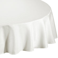Load image into Gallery viewer, Linen Look White - Slubbed Table Cloth Range
