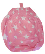 Stars Pink White - Bean Bag