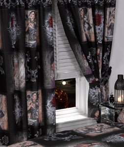 Story Of The Rose - 66x72" Curtains Alchemy Gothic
