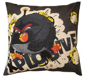 Angry Birds 'TNT' Black - Cushion
