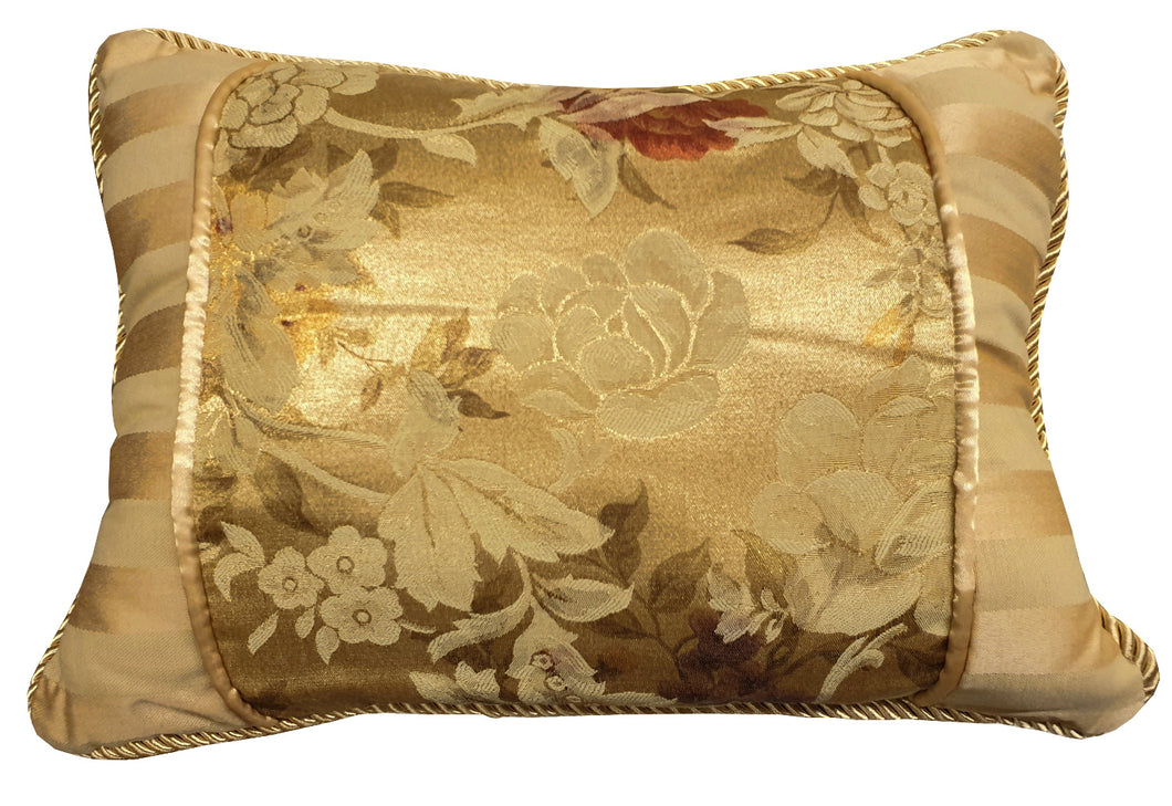 Anastasia Gold - Filled Boudoir Jacquard Decorative Scatter Accessory