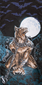 Loups Garou - Beach Towel Alchemy Gothic Werewolf