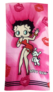 Betty Boop 'Kisses' - Beach Towel