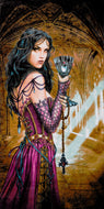 Story Of The Rose - Beach Towel Alchemy Gothic