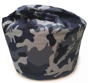 Camo Black - Bean Bag Army Camouflage Grey Charcoal