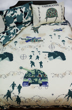 Load image into Gallery viewer, Commando - Duvet Cover Set Desert Elite Force Army Beige Green
