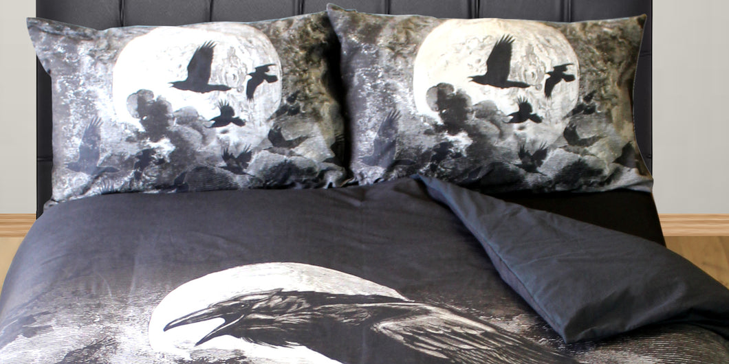 Poe's Raven - Pillowcase Pair Alchemy Gothic