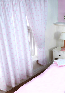 Polka Pink HICO - 66x72" Curtains