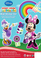 Disney Minnie Mouse Wall Stickers Disney Minnie Mouse - Pack Of 3 Decorative Decals Mickey Clubhouse Rainbow