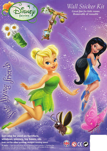 Wall Stickers Disney Tinkerbell - Pack Of 3 Decorative Decals Fairies